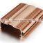 Aluminum section/ aluminium window and door profile/extrusions
