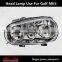 Car Headlights Smoked Black For VW Golf MK4 IV 1J1941018K / 1J1 941 018 K