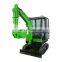 New Construction Equipment 2.6T  Mini Digger Made in China Towable Mini Potato Digger with High Quality