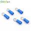 RV2-3  pre-insulated cold pressed O-shaped round brass tinned terminal
