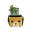 3d Printed Cute Face Lion King Ceramic Plant Planter Pot