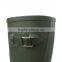 Whoselase woman waterproof knee high buckle rain boots