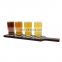 Customized color wine beer wooden tray cup holder for sale