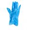 wholesale blue/black pvc nitrile blend exam safety gloves