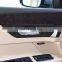 4Pcs Carbon Fiber Style Door Handle Panel Cover Trim For Jaguar XF XFL Car Accessory