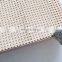 Half Inch Semi Bleached Natural Rattan Cane Mesh Webbing Roll