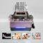 Desktop 6 in1 body carving shaping 40K cavitation fat blasting vaccum RF slimming machine