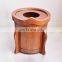 New arrivals wooden covers wooden yoni chair seat bucket vagina steamer pot v-steam vagina steamer portable yoni seat steamer
