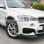 Runde Suitable For 15-18 Bmw X6 M-tech Carbon Fiber Front Lip Spoiler Front Shovel