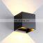 HUAYI New Design Modern Decoration Aluminum Ip65 Waterproof 6watt Outdoor Led Wall Light