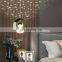 Nordic Personality Luxury LED Chandelier Living Room Bedroom Dining Hotel Office Decoration Iron Indoor Pendant Lamp