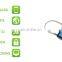 anti-theft gps 3g/4g electronic seal tracking logistic lock / door lock for assest monitoring