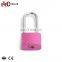 Chrome Plated Lock Core Long Shackle Types Aluminum Metal Safety Padlocks