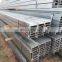 Hot Rolled H Shaped Galvanized Steel Beams Q235 Steel Structural for Construction