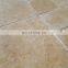 Premium Quality Warm Walnut Noce Travertine French Pattern Set Pavers Filled and Honed Made in Turkey Cem-FPT-03