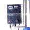 Pharmaceutical vacuum reaction double layer jactked glass reactor