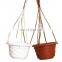 Home Garden Supplies Hanging Desktop Horticulture Flower Pots Round Succulents Flowerpot Durable Plant Plastic Modern
