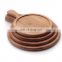 Wholesale Eco Friendly Kitchen Household Natural Round Bamboo Pizza Board