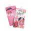 Customized printed mylar material small size packaging bags cosmetic sachet pouch with spout