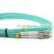 LC UPC to LC UPC Duplex 2.0mm LSZH OM5 Multimode Fiber Optic Patch cord Cable