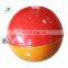 High Voltage Power Line Fiberglass Alerting Ball 400mm 600mm 800mm FRP Aviation Warning Sphere