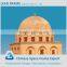 Prefabricated fiberglass roof stainless steel mosque dome