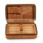 Wholesale Spanish Cedar Humidor for xiga Leather Travel Cigar Case