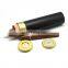 Pu Lizard leather mini Portable Travel cigar tube