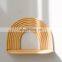Hot Sale Decorative Rainbow rattan wall shelf, wicker nursery shelf rack Wholesale Vietnam Supplier