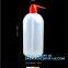 Custom logo 250ml 500ml 1000ml plastic Red Head Curved Mouth Cleaning Washing Bottle, laboratory supplies