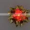 High Glossy Rainbow Led Shiny Lighting Star Bows, Gift packing Bows, Christmas Decoration LED Ribbon
