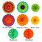 Wholesale Colorful Paper Fan Pennant Garland String Banner Hanging Swirl Party Decorations Set with Paper Fan