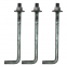 Pre-Embedded Anchor Bolts with L-Shaped Design