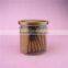 360ml Plastic Can Food Grade Clear Candy Jar With Easy Open Aluminum Cap for Dry Food