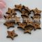 2015 Wooden snowflake ornaments Christmas wood coaster