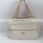 hot waterproof handbag zipper fashion white bag travel daily shopping modern shoulder bag