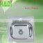 foshan Square single bowl kitchen stainless steel sink HD4848