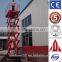 1.35~8m,0.3 ton scissor lift wood tables lift tables /rotating scissor lift table /hydraulic lift table