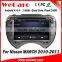 Wecaro WC-NM7043 Android 4.4.4 multimedia system quad core for nissan march car multimedia system WIFI 3G playstore