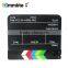 Acrylic Plastic Dry Erase Director's Film Clapboard with Color Sticks (9.85x11.8 inch)