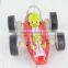 2015 Wholesale Wooden Racing Back Car Kids Wooden Crafts Toys