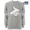 custom pullover men sweatshirt without hood