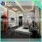 Haojing 6mm back painted toughened glass for kitchen splashback with low price