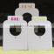 Wholesale custom RED and WHITE wine bottle hang tag wine tag                        
                                                Quality Choice