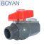 China supplier plastic pvc octagonal female and male ball valve