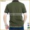 100%cotton men polo t-shirt with botton in wholesale price
