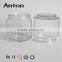 400ml glass storage jar glass bottle with airtight cork top for food