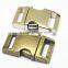 High quality metal breakaway buckle,double side release buckle,Curved metal Buckle for Pet Collar