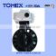 2016 alibaba china manufacturing dn32 upvc butterfly valve with stainless steel shaft 316