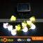 12 led Christmas Decorative Solar Bird Light with Flashing Lighting